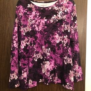 Croft & Barrow Long Sleeve Top